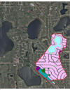 Lake Linden Watershed  Map